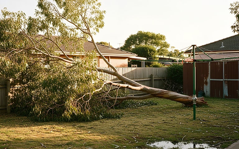 fallen tree insurance assessment